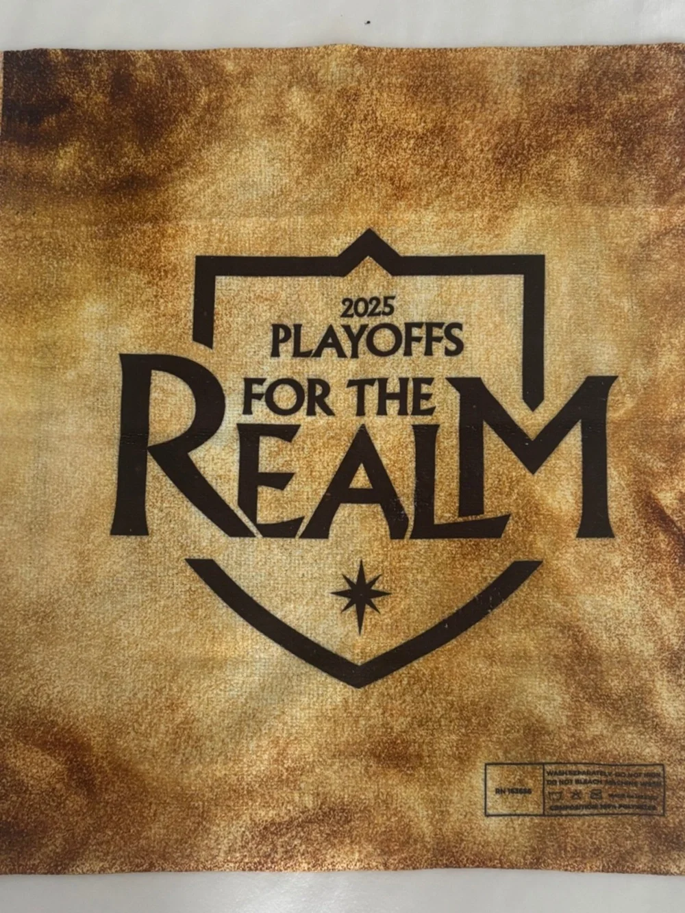 Vegas Golden Knights Rally Battle Towel Rise For The Realm Home Game 2 2025
